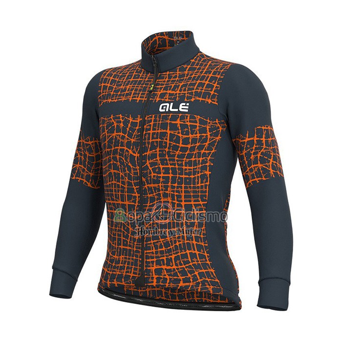 Ale Ropa Ciclismo Culotte Largo 2021 Hombre Mangas Largas Brown
