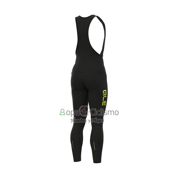 Ale Ropa Ciclismo Culotte Largo 2021 Hombre Mangas Largas Rojo