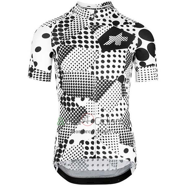Assos Erlkoenig Ropa Ciclismo Culotte Corto 2020 Hombre Mangas Cortas Negro Blanco