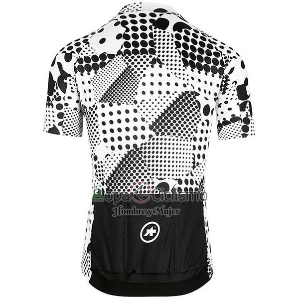 Assos Erlkoenig Ropa Ciclismo Culotte Corto 2020 Hombre Mangas Cortas Negro Blanco