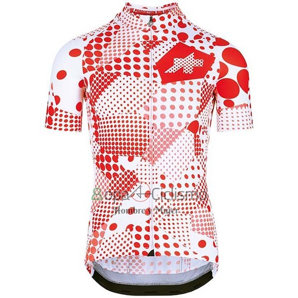 Assos Erlkoenig Ropa Ciclismo Culotte Corto 2020 Hombre Mangas Cortas Rojo Blanco