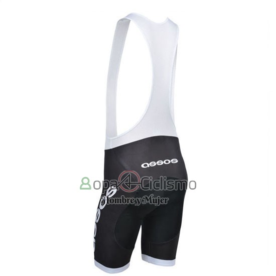 Assos Ropa Ciclismo Culotte Corto 2014 Hombre Mangas Cortas Blanco y Negro