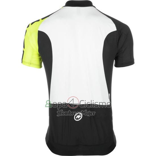 Assos Ropa Ciclismo Culotte Corto 2016 Hombre Mangas Cortas Negro y AMarillo
