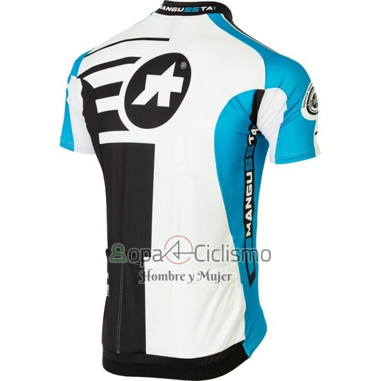 Assos Ropa Ciclismo Culotte Corto 2016 Hombre Mangas Cortas Negro y Azul