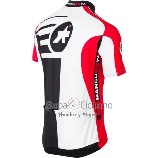 Assos Ropa Ciclismo Culotte Corto 2016 Hombre Mangas Cortas Rojo