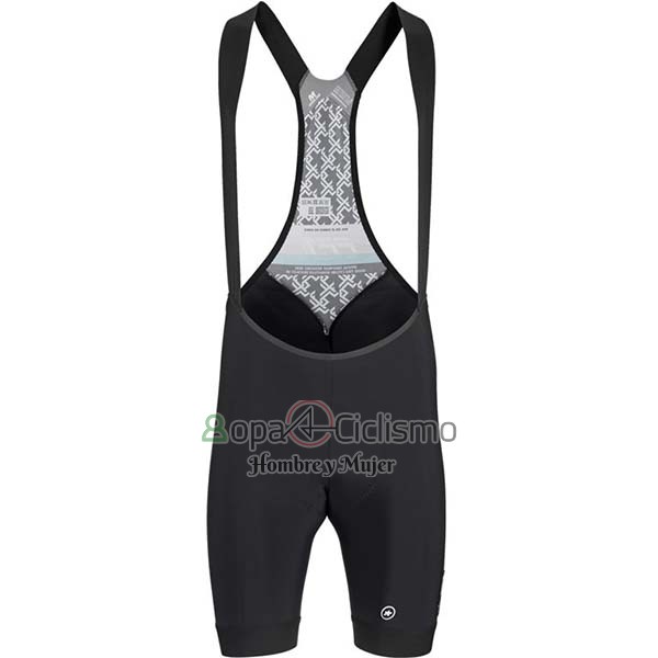Assos Ropa Ciclismo Culotte Corto 2020 Hombre Mangas Cortas Blanco Azul Negro