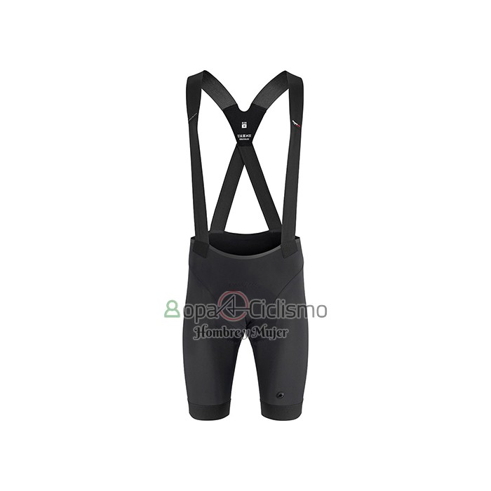 Assos Ropa Ciclismo Culotte Corto 2021 Hombre Mangas Cortas Negro Blanco Verde