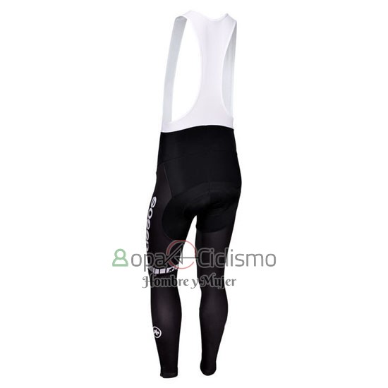 Assos Ropa Ciclismo Culotte Largo 2013 Hombre Mangas Largas Blanco y Negro