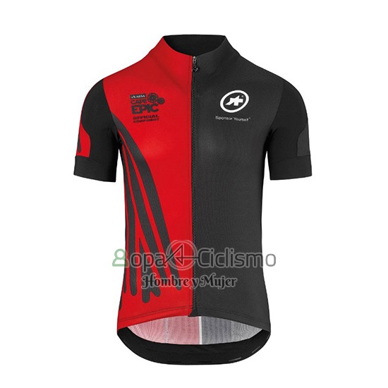 Assos Ss.gorraeepicxc Ropa Ciclismo Culotte Corto 2018 Hombre Mangas Cortas Rojo