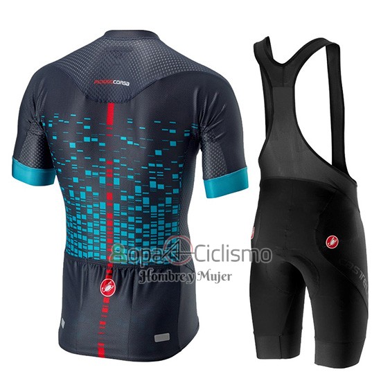 Castelli Climber's 2.0 Ropa Ciclismo Culotte Corto 2019 Hombre Mangas Cortas Negro Azur