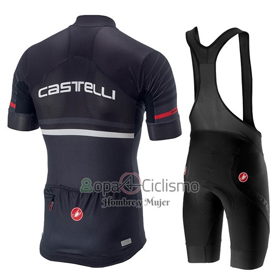 Castelli Free AR 4.1 Ropa Ciclismo Culotte Corto 2019 Hombre Mangas Cortas Negro