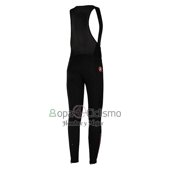 Castelli Puro 3 Ropa Ciclismo Culotte Largo 2019 Hombre Mangas Largas Verde Negro