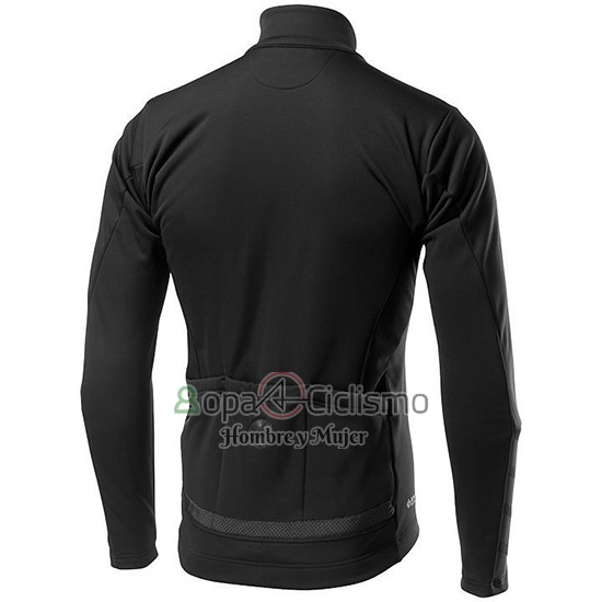 Castelli Raddoppia 2 Ropa Ciclismo Culotte Largo 2019 Hombre Mangas Largas Negro
