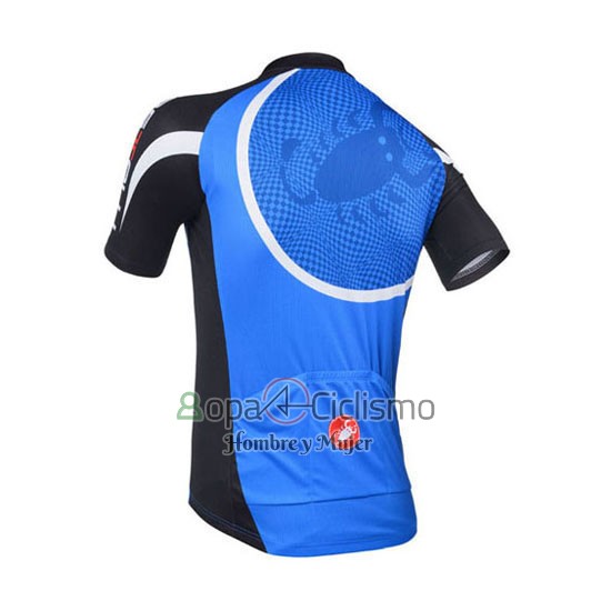 Castelli Ropa Ciclismo Culotte Corto 2013 Hombre Mangas Cortas Negro y Azul