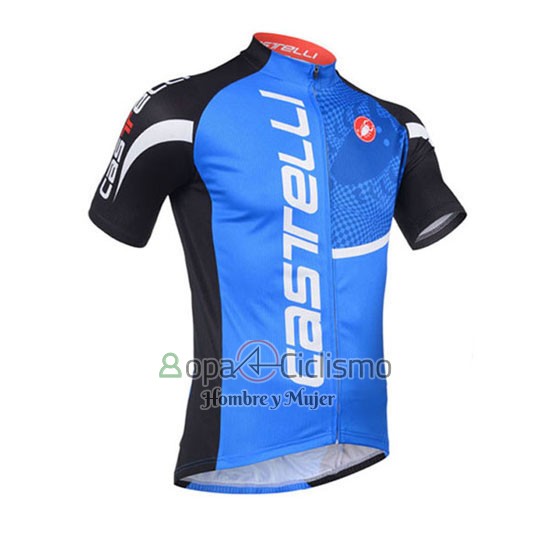 Castelli Ropa Ciclismo Culotte Corto 2013 Hombre Mangas Cortas Negro y Azul