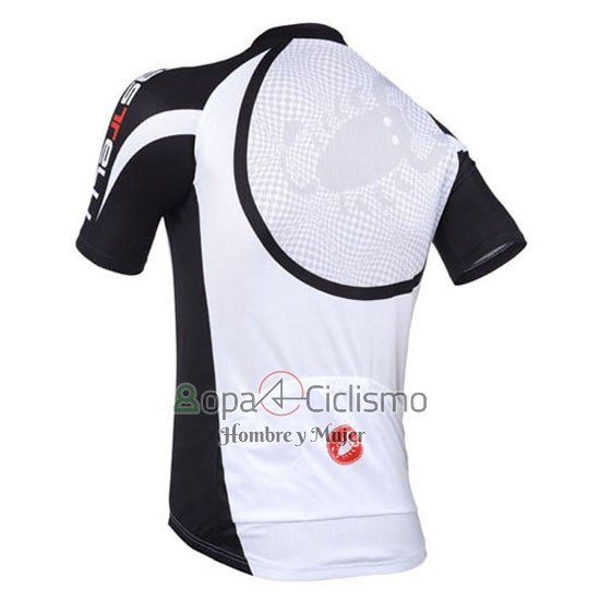 Castelli Ropa Ciclismo Culotte Corto 2013 Hombre Mangas Cortas Negro y Blanco