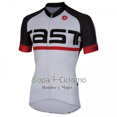 Castelli Ropa Ciclismo Culotte Corto 2016 Hombre Mangas Cortas Blanco