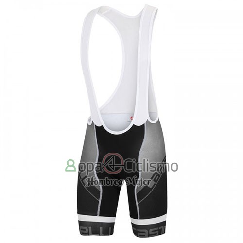 Castelli Ropa Ciclismo Culotte Corto 2016 Hombre Mangas Cortas Blanco Negro