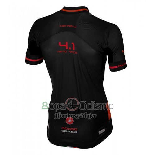Castelli Ropa Ciclismo Culotte Corto 2016 Hombre Mangas Cortas Negro
