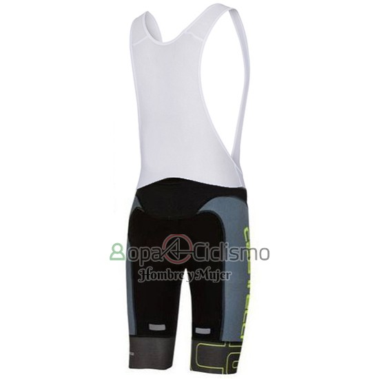 Castelli Ropa Ciclismo Culotte Corto 2016 Hombre Mangas Cortas Verde y Gris