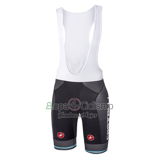 Castelli Ropa Ciclismo Culotte Corto 2017 Hombre Mangas Cortas Azul Claro