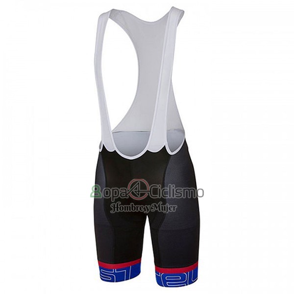 Castelli Ropa Ciclismo Culotte Corto 2017 Hombre Mangas Cortas Azul y Rojo