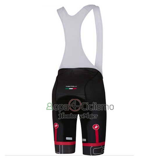 Castelli Ropa Ciclismo Culotte Corto 2017 Hombre Mangas Cortas Blanco y Negro