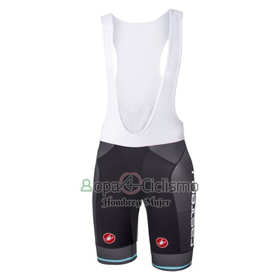 Castelli Ropa Ciclismo Culotte Corto 2017 Hombre Mangas Cortas Luz Negro