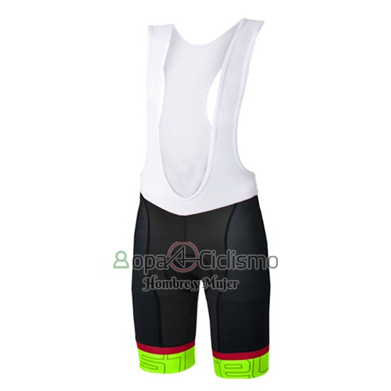 Castelli Ropa Ciclismo Culotte Corto 2017 Hombre Mangas Cortas Verde