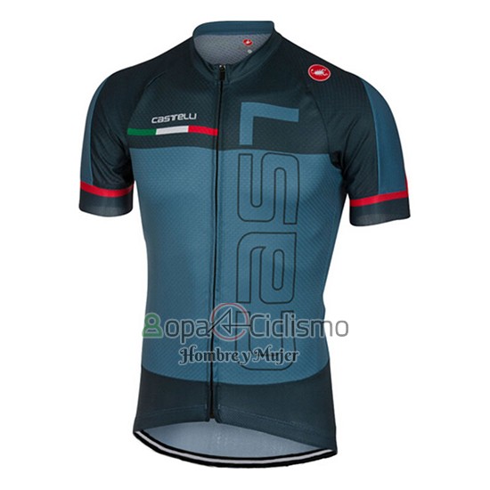 Castelli Ropa Ciclismo Culotte Corto 2017 Hombre Mangas Cortas Verde Militare