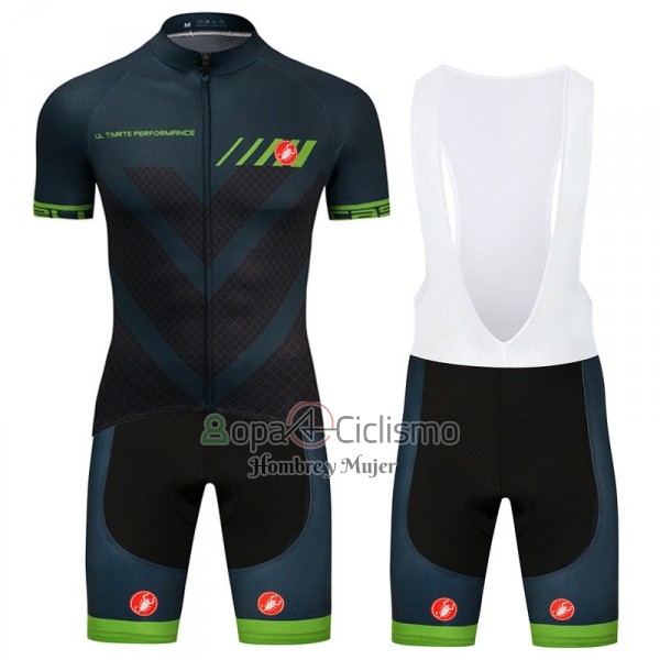 Castelli Ropa Ciclismo Culotte Corto 2018 Hombre Mangas Cortas APagado Verde