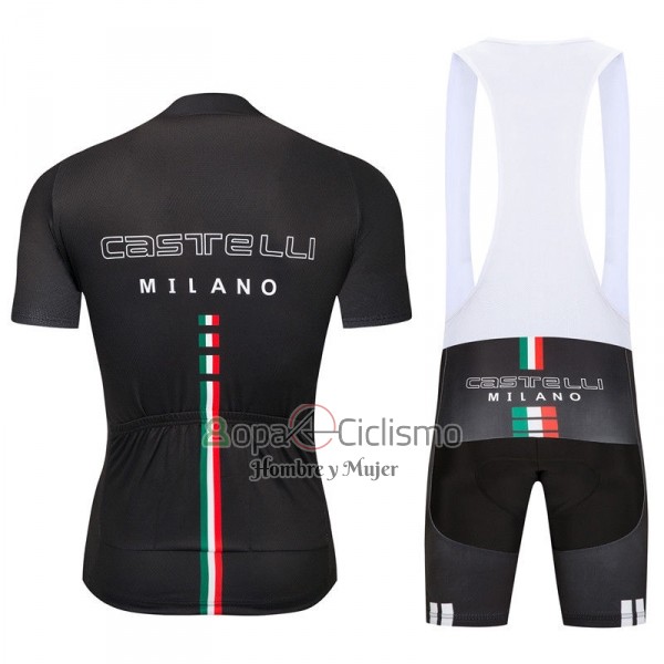Castelli Ropa Ciclismo Culotte Corto 2018 Hombre Mangas Cortas Negro