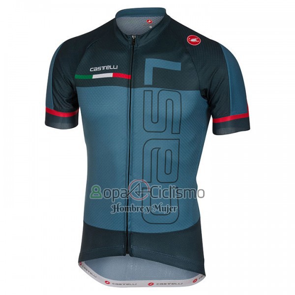 Castelli Ropa Ciclismo Culotte Corto 2018 Hombre Mangas Cortas Verde Militare