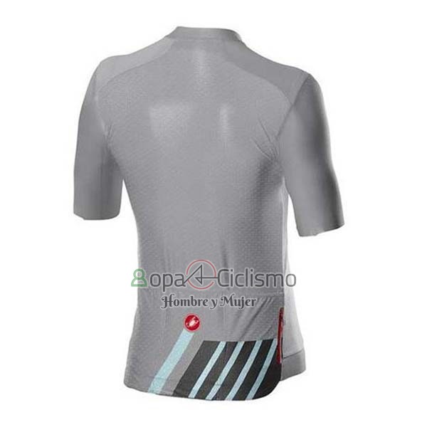 Castelli Ropa Ciclismo Culotte Corto 2020 Hombre Mangas Cortas Gris Negro