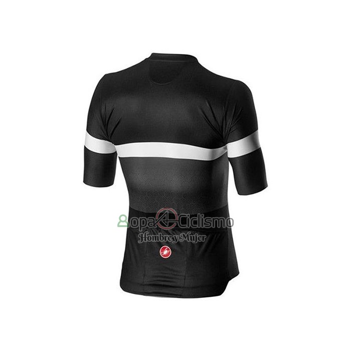 Castelli Ropa Ciclismo Culotte Corto 2020 Hombre Mangas Cortas Negro Blanco