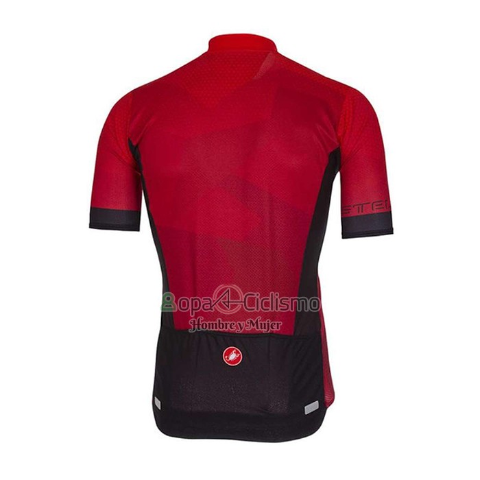 Castelli Ropa Ciclismo Culotte Corto 2020 Hombre Mangas Cortas Rojo