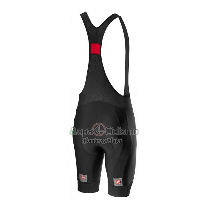 Castelli Ropa Ciclismo Culotte Corto 2020 Hombre Mangas Cortas Rojo Azul