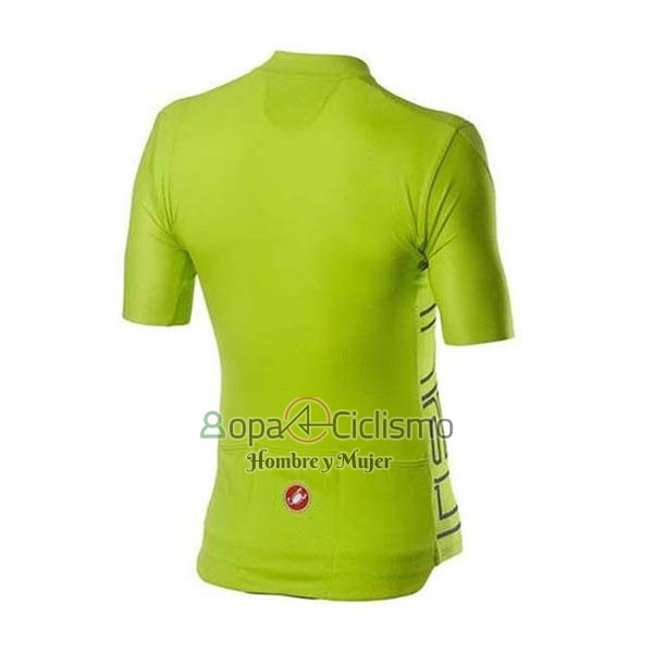 Castelli Ropa Ciclismo Culotte Corto 2020 Hombre Mangas Cortas Verde