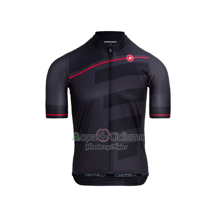 Castelli Ropa Ciclismo Culotte Corto 2021 Hombre Mangas Cortas APagado Negro