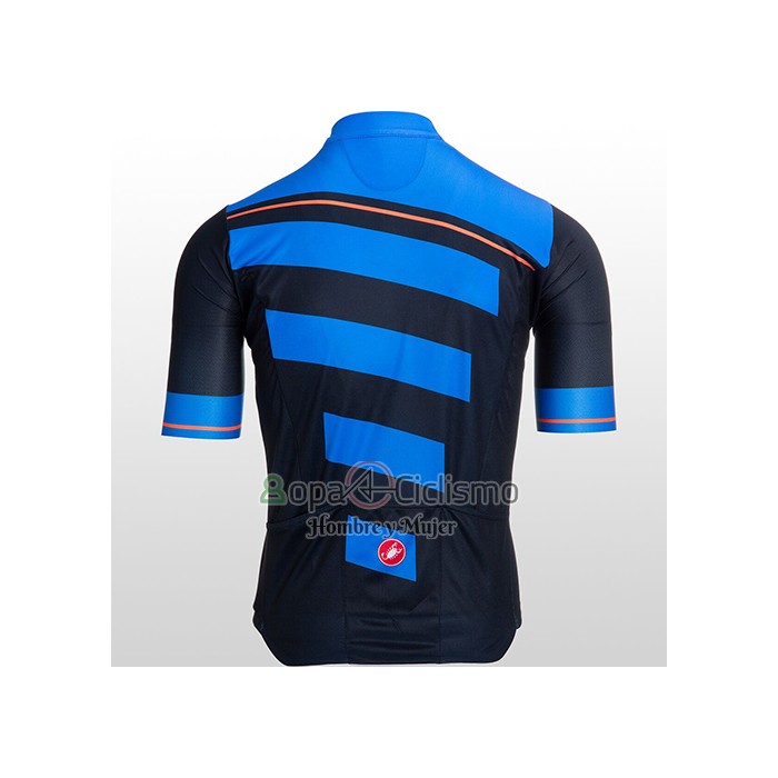 Castelli Ropa Ciclismo Culotte Corto 2021 Hombre Mangas Cortas Azul Negro