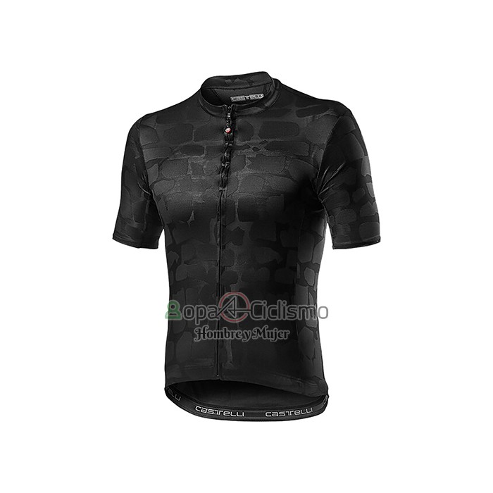 Castelli Ropa Ciclismo Culotte Corto 2021 Hombre Mangas Cortas Brillante Negro