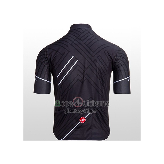 Castelli Ropa Ciclismo Culotte Corto 2021 Hombre Mangas Cortas Negro Blanco