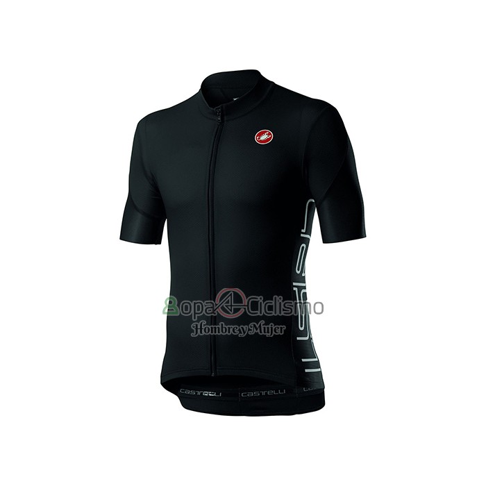 Castelli Ropa Ciclismo Culotte Corto 2021 Hombre Mangas Cortas Profundo Negro
