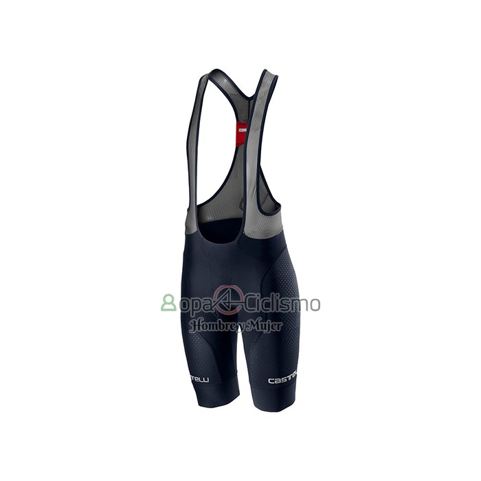Castelli Ropa Ciclismo Culotte Corto 2021 Hombre Mangas Cortas Profundo Negro Azul