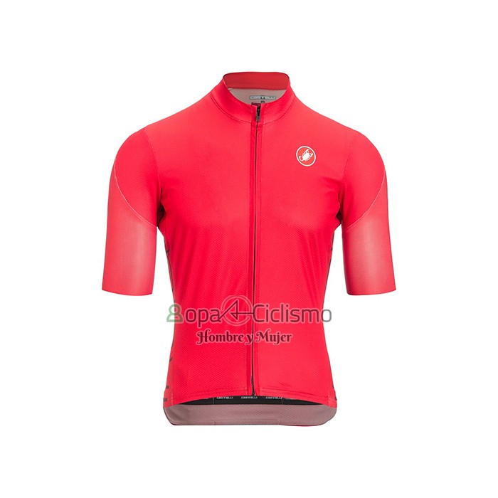 Castelli Ropa Ciclismo Culotte Corto 2021 Hombre Mangas Cortas Profundo Rosa