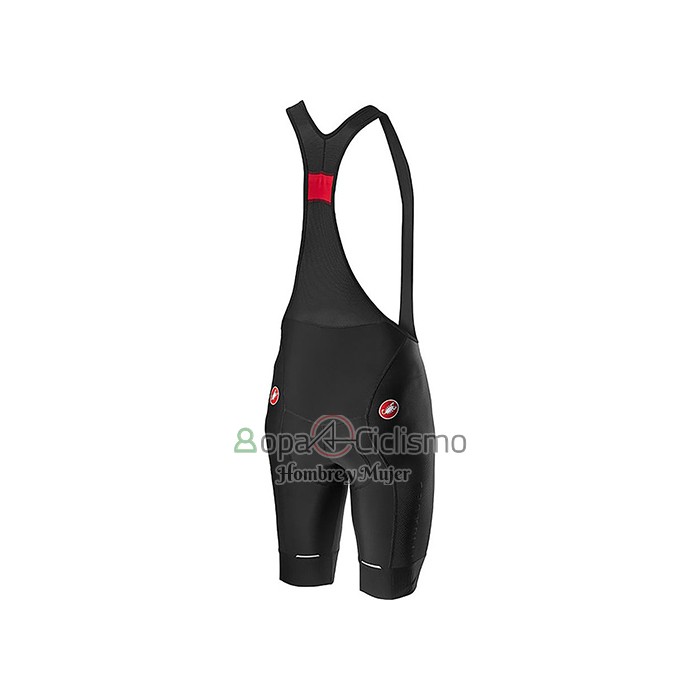 Castelli Ropa Ciclismo Culotte Corto 2021 Hombre Mangas Cortas Rojo APagado Azul