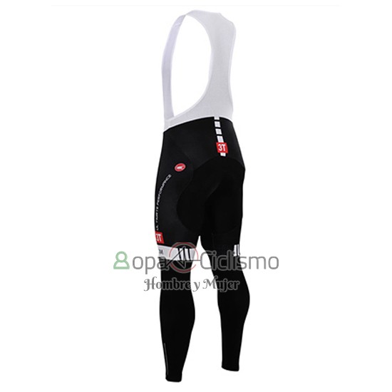 Castelli Ropa Ciclismo Culotte Largo 2015 Hombre Mangas Largas Negro
