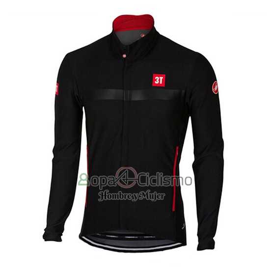 Castelli Ropa Ciclismo Culotte Largo 2017 Hombre Mangas Largas Negro
