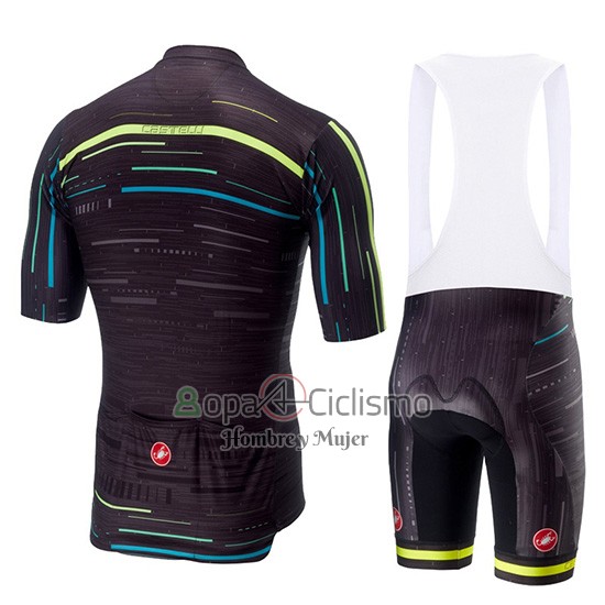 Castelli Tabula Rasa Ropa Ciclismo Culotte Corto 2019 Hombre Mangas Cortas Negro