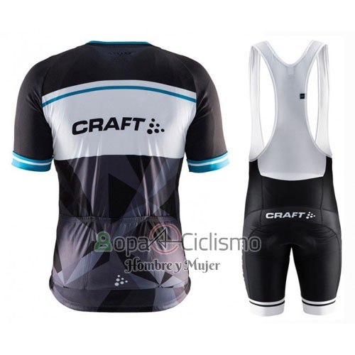 Craft Ropa Ciclismo Culotte Corto 2016 Hombre Mangas Cortas Azul y Negro